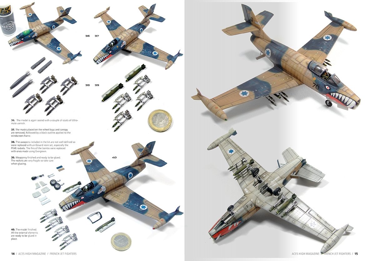 AK Interactive AK2931 ACES HIGH MAGAZINE ISSUE 15 FRENCH JET FIGHTERS – Bild 3