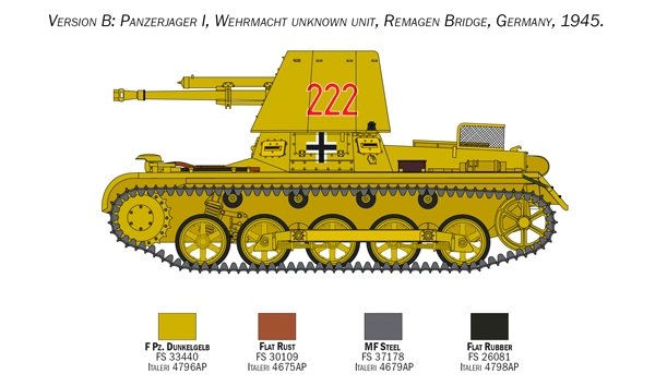 Italeri 6577 Panzerjäger I 1/35 – immagine 5