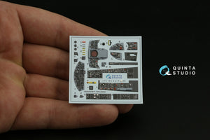 Quinta Studio QDS-32180 F-104S 3D-Printed coloured Interior on decal paper (Italeri) (small version) 1/32 – immagine 6