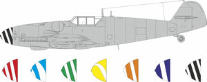 Eduard LX012 Bf 109G-5/6 spinner spirals Paint Mask Set for AIRFIX 1/24