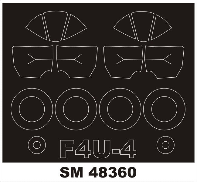 Montex SM48360 F4U-4 Corsair HOBBY BOSS