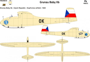Fly 48021 Grunau Baby IIB Czechoslovakia 1/48 – imagen 3