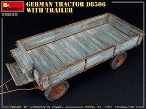 MiniArt 38038 German Tractor D8506 with trailer 1/35 – immagine 12