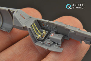 Quinta Studio QD72037 Bf 109 G-6 3D-Printed &amp;amp; coloured Interior on decal paper (Tamiya) 1/72 – immagine 9