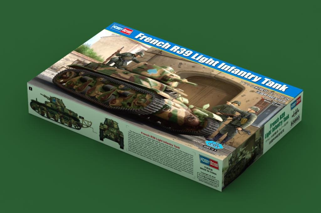 Hobby Boss 83893 French R39 Light Infantry Tank 1/35 – immagine 2