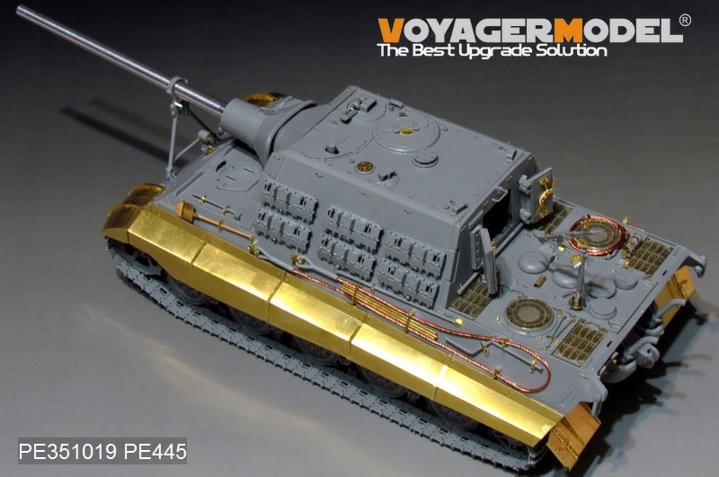 Maquette Voyager PE351019 Jagdtiger allemand de la Seconde Guerre mondiale (modèle de base) pour TAKOM 8001 au 1/35  – image 10