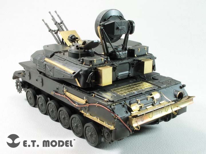 Maquette ET E35-252 Canon antiaérien automoteur russe ZSU-23-4 Shilka (pour MENG TS-023) (1/35) – image 4