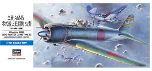 Hasegawa D22 Mitsubishi A6M Zero chasseur type 52 1/72