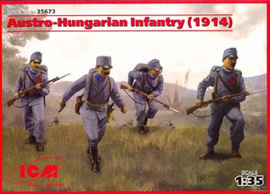 ICM 35673 Austro-Hungarian Infantry (1914) (4 figures)
