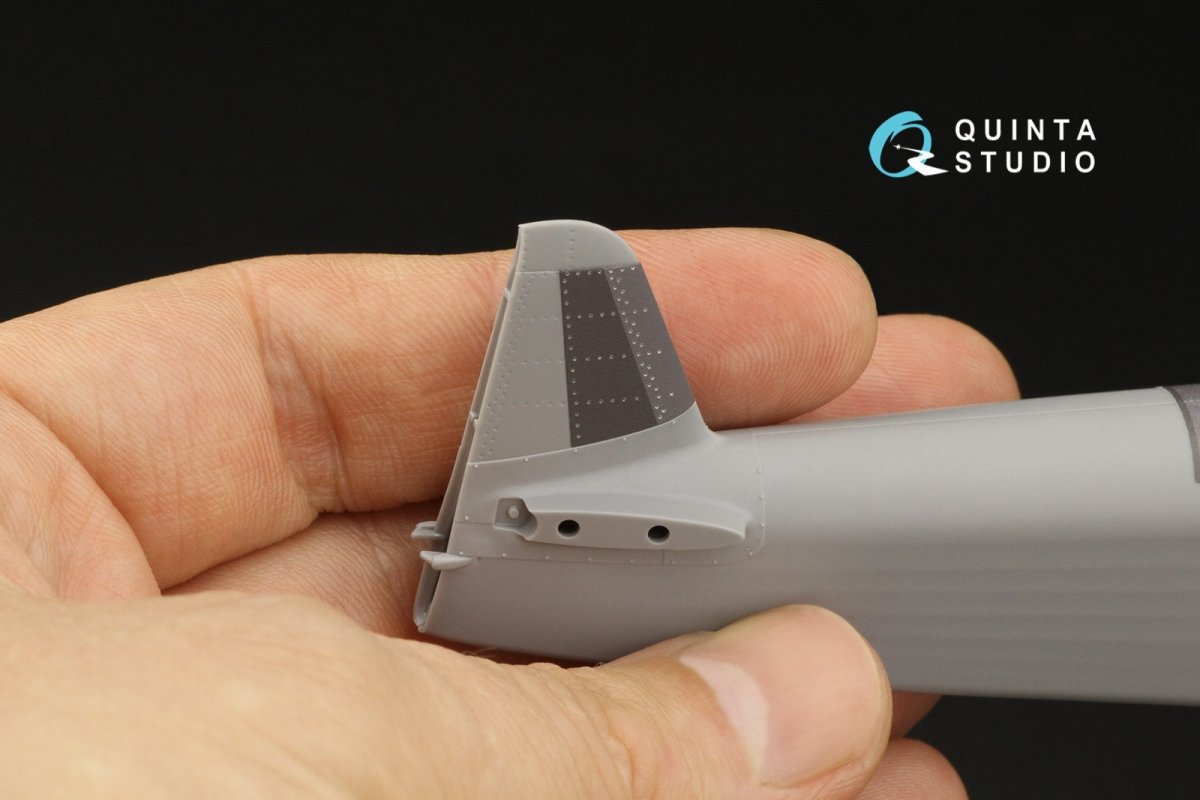 Quinta Studio QP48013 Yak-9D Exterior set (Zvezda) 1/48 – imagen 5