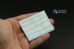 Quinta Studio QP32012 F-16 block 40/42 reinforcement plates (Tamiya) 1/32 – immagine 3