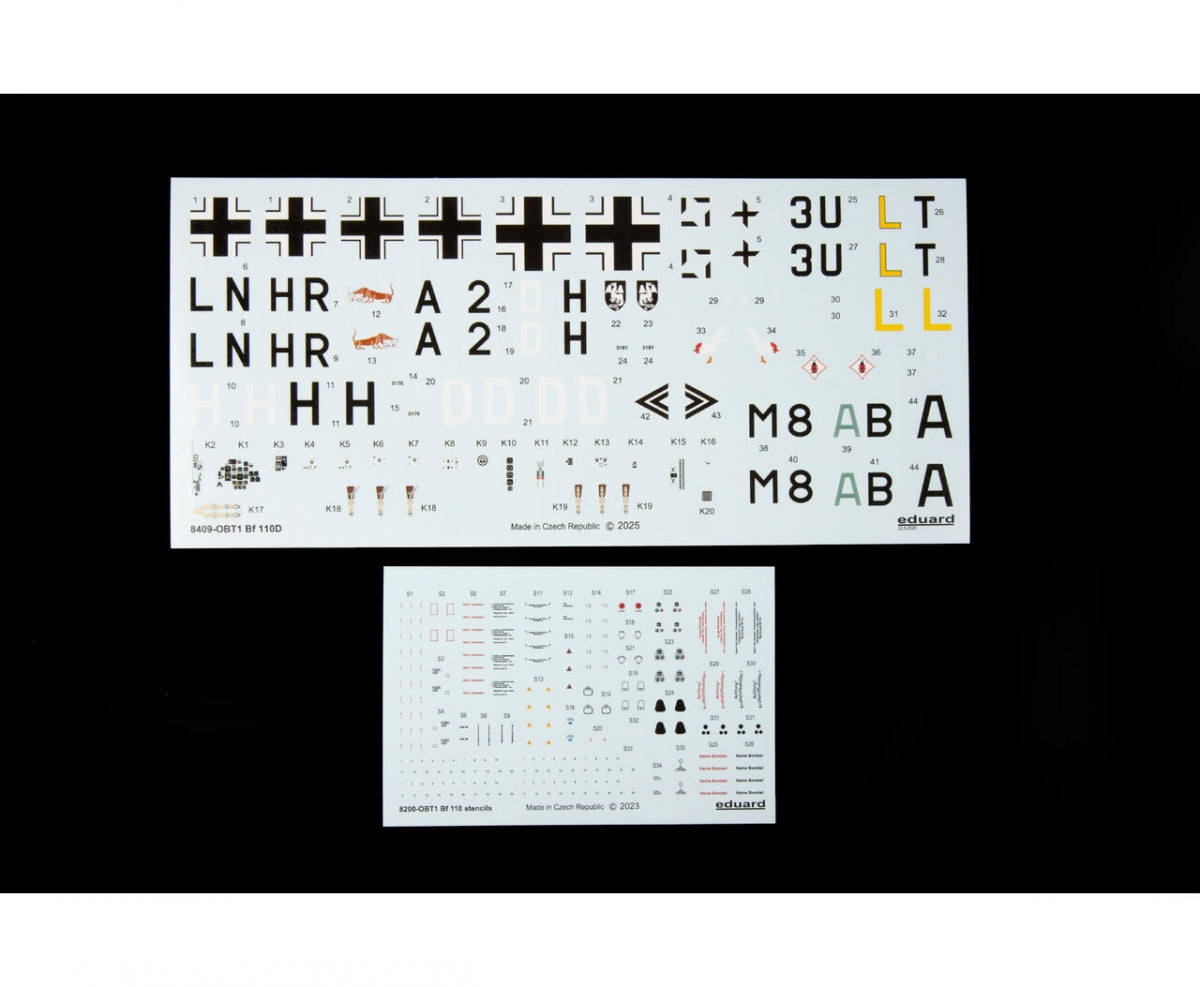 Eduard 8409 Bf 110D 1/48 – immagine 8