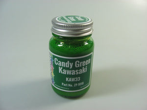 Peinture Zero Paints ZP-1018KAW33 VERT BONBON pour kit Tamiya Kawasaki Ninja ZX-12R 60 ml