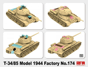 Rye Field Model 5079 T-34/85 Model 1944 Factory No.174 1/35 – Bild 2