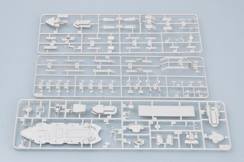 Trumpeter 05734 USS North Carolina BB-55 1/700 – immagine 5