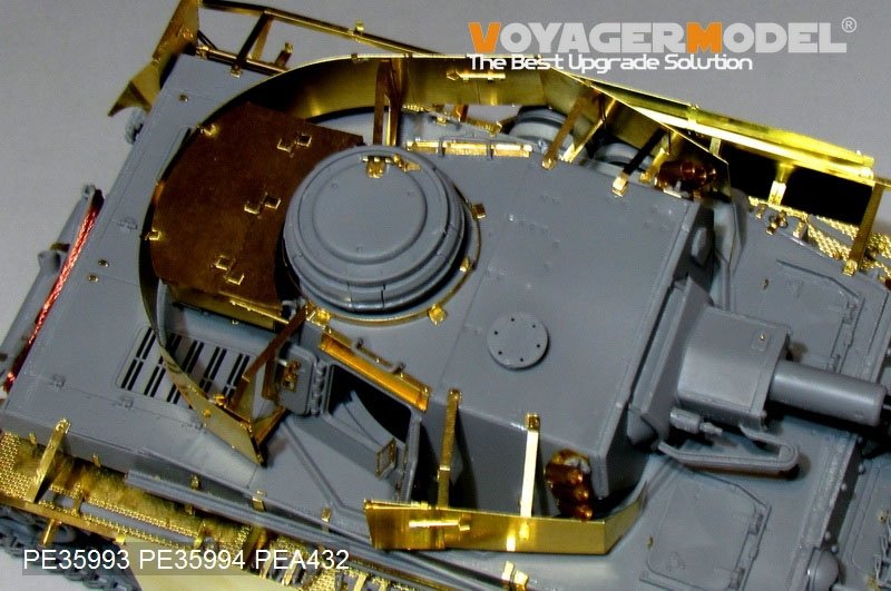 Voyager Model PE35993 WWII German Pz.Kpfw.IV Ausf.G（LateProduction）Basic For Border 35001 1/35 – immagine 16