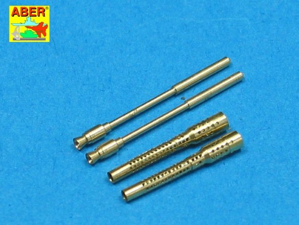 Aber A32005 Ensemble de 2 canons pour mitrailleuses d'avion allemandes MG 131 de 13 mm (type ancien) (1/32)
