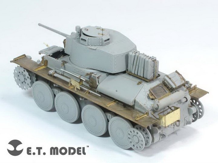 E.T. Model E35-130 WWII German Pz.Kpfw.38(t) Ausf.G Basic (For DRAGON 6290) 1/35 – zdjęcie 5