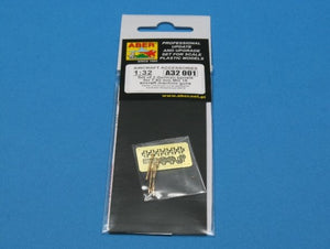 Aber A32001 Set of 2 barrels for German 7.92 mm MG 15 aircraft machine guns (1/32) – image 4