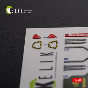 KELIK K48089 F-4J &amp;quot;Phantom II&amp;quot; interior 3D decals for Academy kit 1/48 – image 11