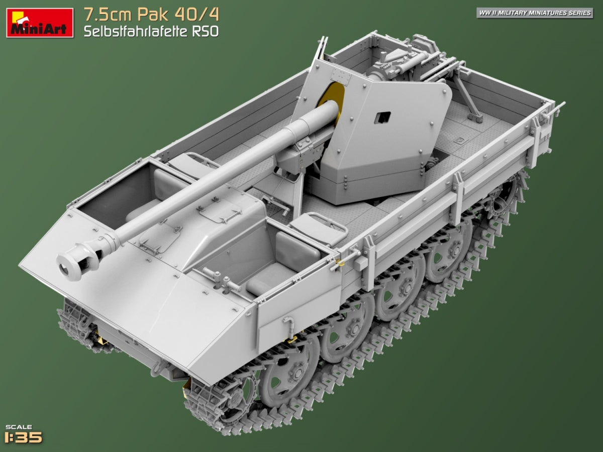 MiniArt 35483 7,5 cm paquet 40/4. Selbstfahrlafette RSO 1/35  – image 7