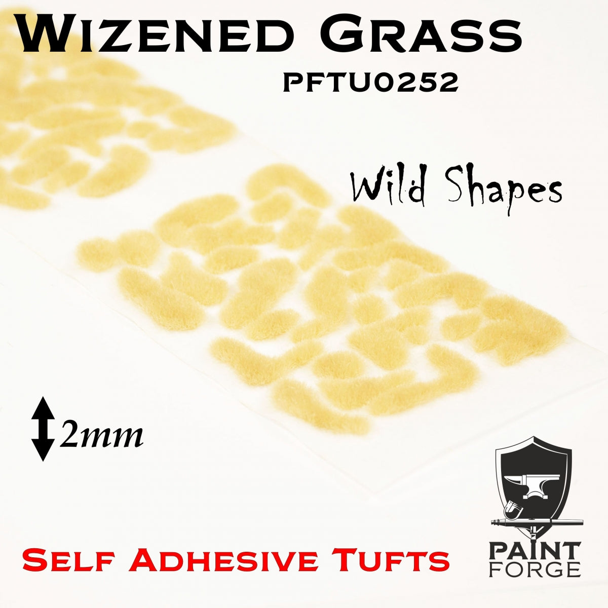 Touffes Paint Forge PFTU0252 : Herbe sauvage Wized 2 mm