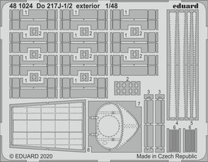 Eduard BIG49266 Do 217J-1/2 1/48 ICM – immagine 3