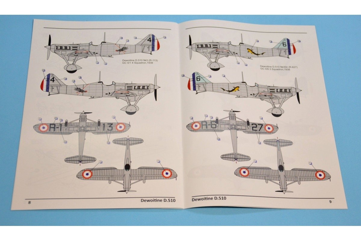 Dora Wings 32003 Dewoitine D.510 1/32 – imagen 6