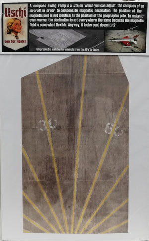 Uschi 3044 Display diorama &amp;quot;Compass Swing Ramp&amp;quot; rectangular 1/48 – imagen 2