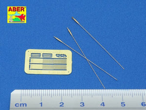 Aber R-27 German 1.4 m aerials (set of 3 pcs) (1/35) – image 2