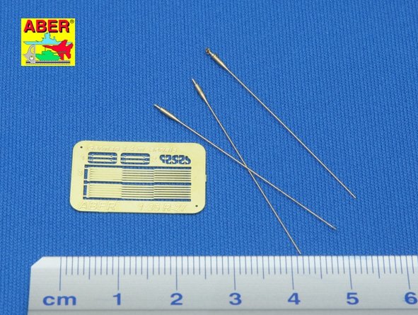 Aber R-27 German 1.4 m aerials (set of 3 pcs) (1/35) – image 2