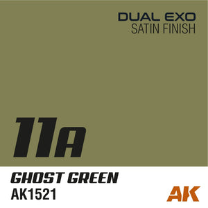 AK Interactive AK1555 DUAL EXO SET 11 – 11A GHOST GREEN &amp;amp; 11B REBEL GREEN – immagine 3