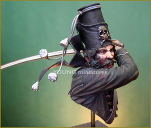 Young Miniatures YH1836 The DeathFrederick the Great&amp;#39;s 5th Hussars 1/10 – Bild 2