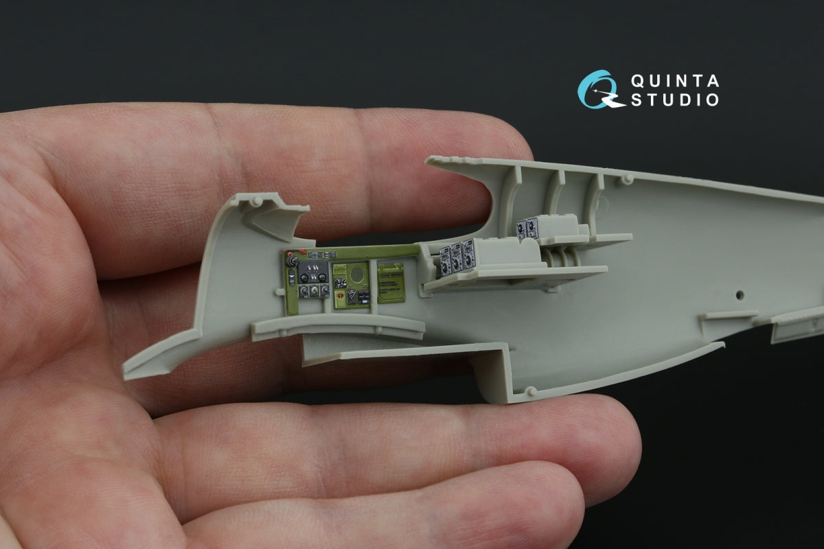 Quinta Studio QD48473 P-51A 3D-Printed coloured Interior on decal paper (Accurate Miniatures/Academy) 1/48 – Bild 12