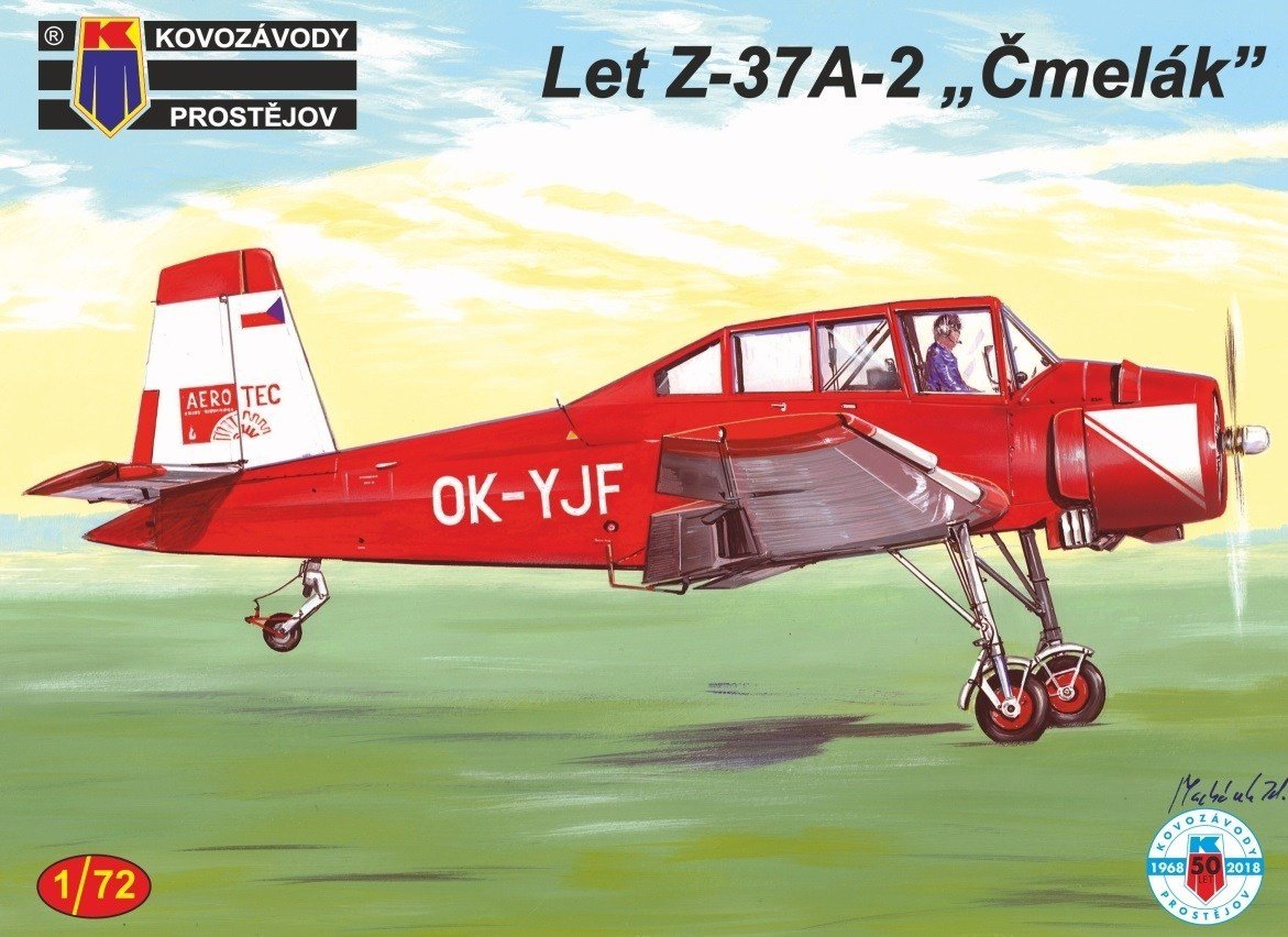 Kovozavody Prostejov KPM0129 Let Z-37A-2 Cmelak CZ 