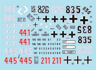 Star Decals 35-C1399 Frundsberg # 4. 10. SS-Panzer Division. StuG III Ausf G and SdKfz 251/1 Ausf D, SdKfz 251/3 Ausf D, SdKfz 251/9 Ausf D 1/35 – immagine 2