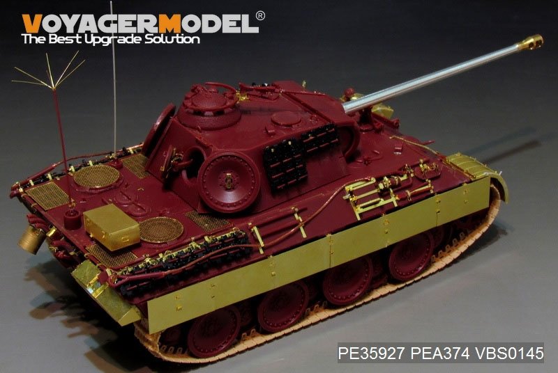 Voyager Model PE35927 WWII German Panther A Late Version For MENG TS-035 1/35 – immagine 7