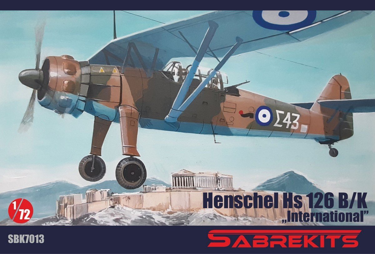 SabreKits SBK7013 Henschel Hs 126B/K International 1/72