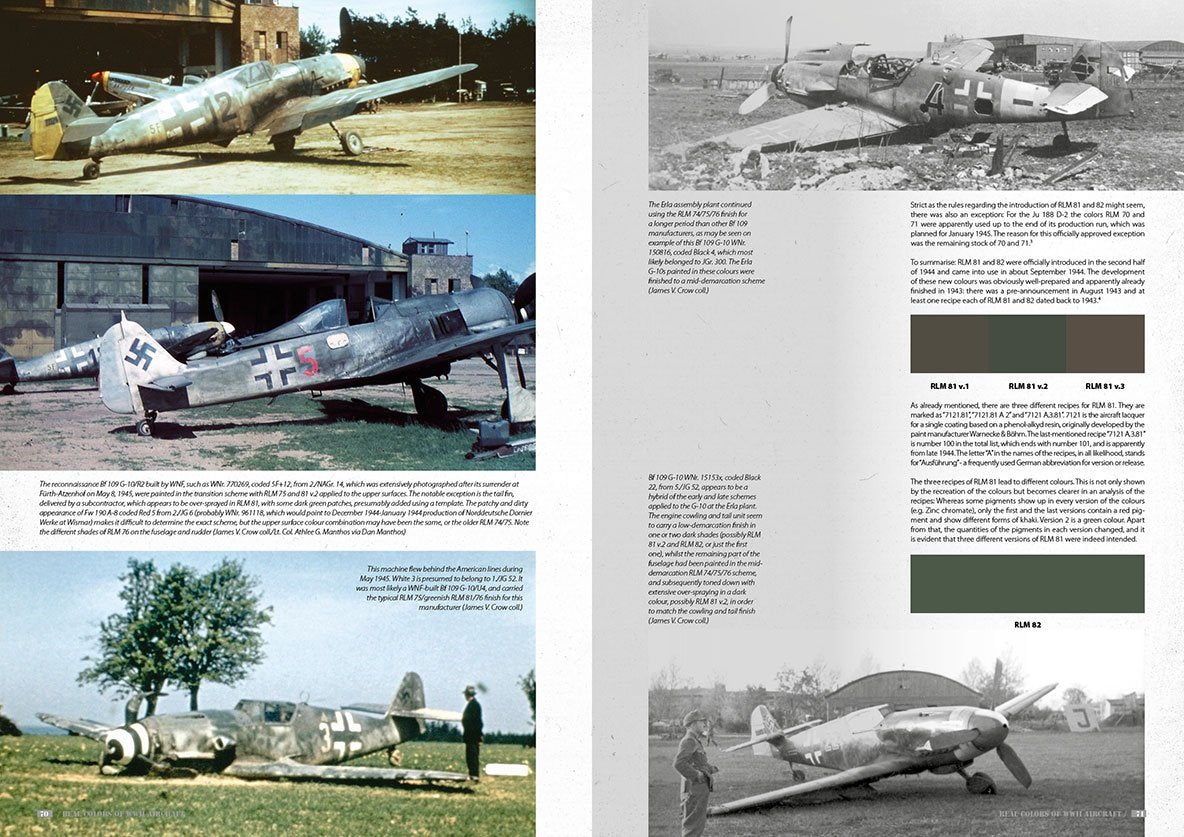 AK Interactive AK290 COULEURS RÉELLES DE LA SECONDE GUERRE MONDIALE POUR AVIONS – image 3