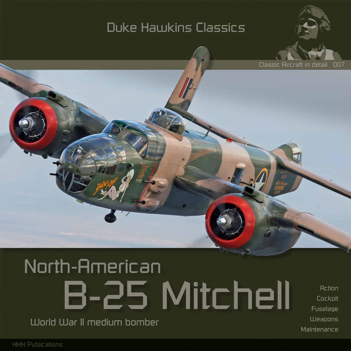 HMH Publications DH-C007 North American B-25 Mitchell (English Version)