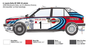 Italeri 4709 Lancia Delta HF integrale 16v 1/12 – immagine 3