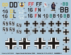 Kagero KD72002 Heinkel He 111 Ps of KG 27 1/72 – immagine 2