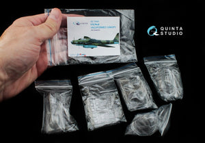 Quinta Studio QC72005 Pe-8 vacuformed clear canopy (for 7264 Zvezda kit) 1/72 – immagine 8