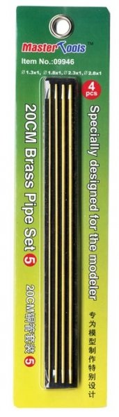 Trumpeter 09946 Brass Pipe Set 5 - copper pipes