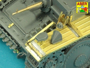 Aber 48041 Pz.Kpfw..38 (t) Ausf. E/F/G Niemiecki czołg Pz.38 (t) cz.2-błotniki / German tank Pz.Kpfw. 38 (t) Ausf.. E/F/G Vol.2-Fenders 1/48 – immagine 8