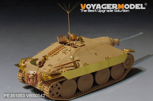 Voyager Model PE351053B WWII German Sd.Kfz.138/2 Hetzer Tank Destroyer Late Version (B ver include Gun Barrel) For ACADMY 13230/13277 1/35 – immagine 11