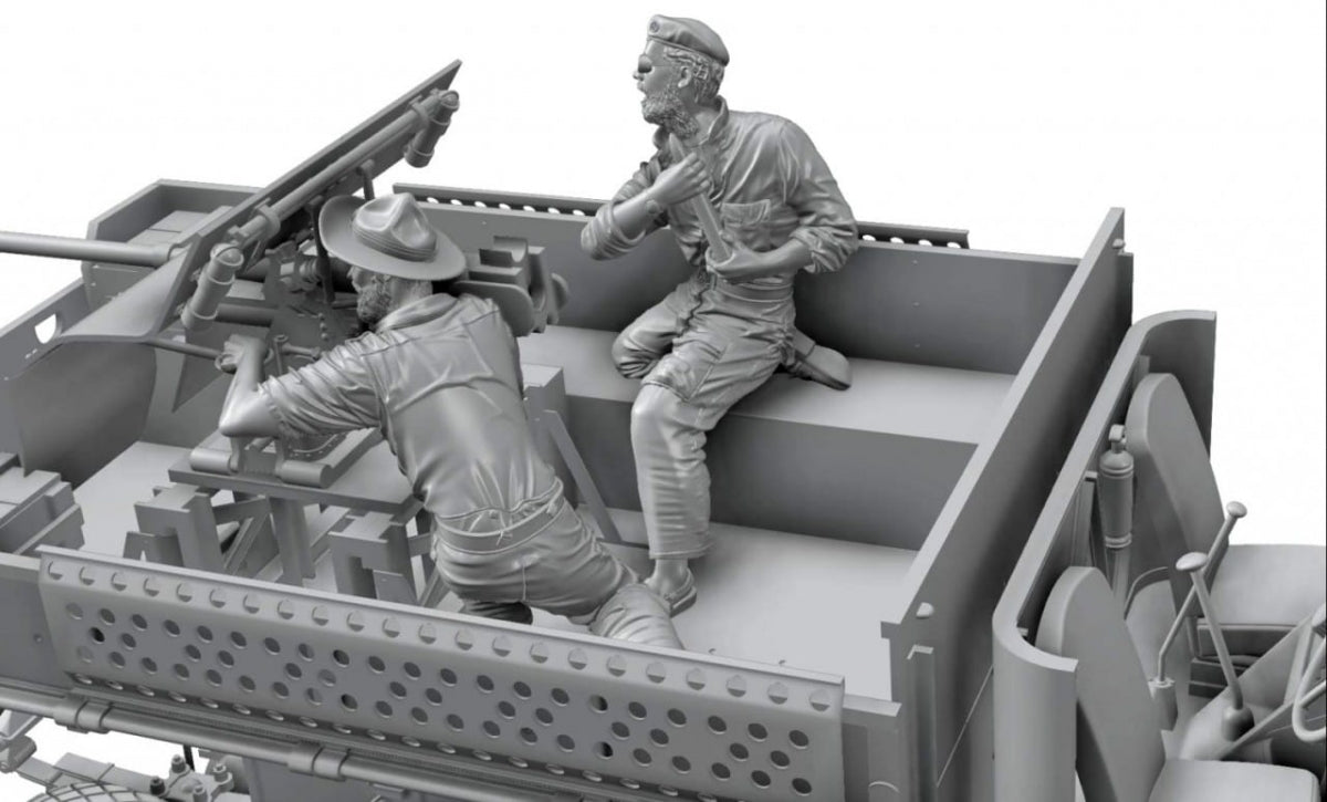 Thunder Model 35312 LRDG CMP F30 Truck w/ Ordnance 37 mm MKI Bofors Gun - Limited Bonus Edition 1/35 – Bild 9