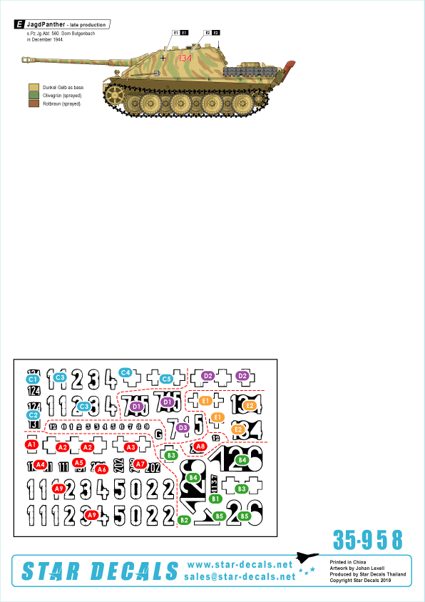 Star Decals 35-958 Op. Nordwind 2 1/35 – imagen 2