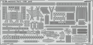 Eduard 53260 Bismarck part 2 1/350 TRUMPETER – immagine 2