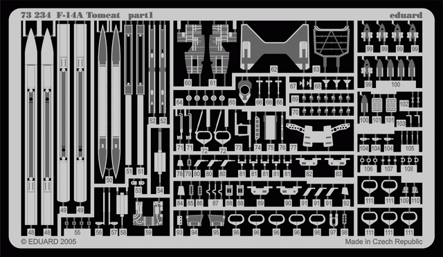 Eduard 73234 F-14A 1/72 HASEGAWA – Bild 2